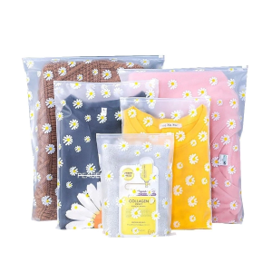 ELF1486 Ziplock Karakter Serbaguna Zipper lock Travel Pouch Organizer Baju Storage Bag Isi 10 Pcs