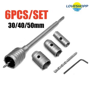 3PCS/SET 30/40/50mm SDS Concrete Cement Stone Wall Hole Saw