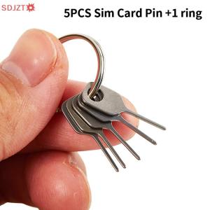 🚚【Local Express Delivery】🚚 5pcs Set SIM Card Eject Pin Key Tool Needle SIM Card Tray Holder Eject Pin for Mobile Phone Key Tool Card Pin Needle