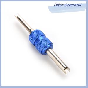 Ditur Car Motorcycle Tire Tyre Valve Stem Core Remover Installer Repair Tool Dual End