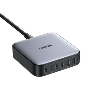 UGREEN Nexode 200W 6-Port USB-C Charger Desktop Charger Laptop Power adapter Laptop charger compatible（CN plug)
