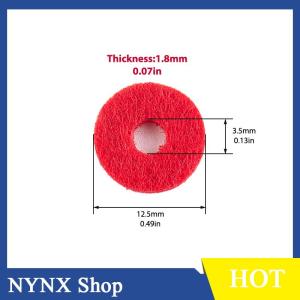 [NYNX] 90pcs รู้สึกแผ่นเครื่องซักผ้าเปียโนสำหรับอุปกรณ์ปรับแต่งเปียโน