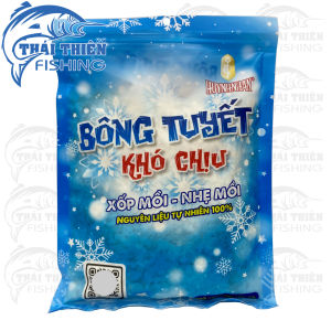 Bông Tuyết Câu Cá Khó Chịu Tạo Kết Dính Làm Mồi Tơi Xốp Thu Hút Cá Dùng Câu Đơn Đài Gói 170g