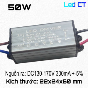 Tăng phô Nguồn Driver Chấn lưu đèn pha LED 100W 50W (DC90-160V)