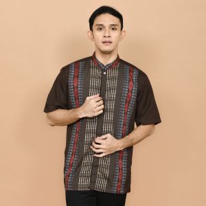 Kemko Baju Koko Pria Lengan Pendek (BONUS DUS) MOERBA Pinggiran 19D2431727