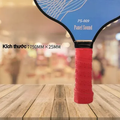 Quấn Cán Vợt Pickleball Có Gân Chống Trơn Trượt Có Lỗ Thoáng Khí Chất Liệu Pu Mềm Mại
