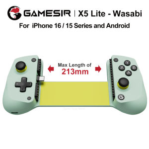 Gamesir X5 Lite Controller for Mobile gaming Smartphone phone Gamepad Compatible Android and IOS Hall Effect Sticks Type-C