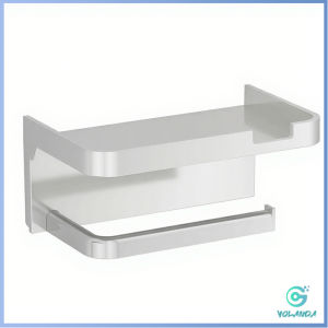 Yolanda【มีสินค้าในสต๊อก】 ที่ใส่กระดาษทิชชู่ในห้องน้ำ ที่ใส่กระดาษชำระ  วัสดุพลาสติหนา tissue holder