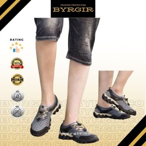 BYRGIR Sepatu Sport Casual Pria Sneakers Gunung Hiking Quick Dry Outdoor Import Sporturedo Stonger Terbaru Shoe Olahraga Laki Laki Korean