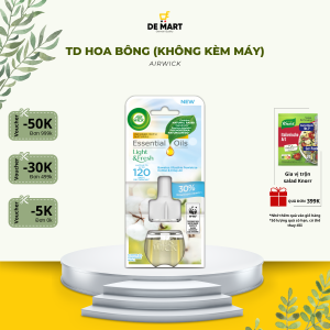[Chuẩn Đức] Thiết bị khuếch tán tinh dầu cắm điện Air Wick 220-240V | Tạo hương thơm dễ chịu xoay chân cắm 180°