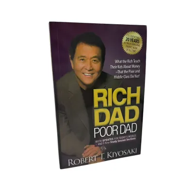 Rich Dad Poor Dad Personal Finance Book Financial Education Best Seller Money Management Wealth Building Business Investment Guide Paperback