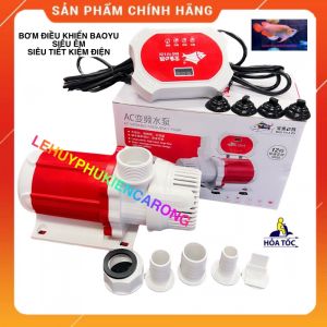 "Hoàn tiền đến 10%" [ NGÀY SALE CUỐI] Bơm Bể Cá BAOYU Siêu Tiết Kiệm Điện Có Bảng Điều Khiển 12 Chế Độ Lưu Lượng Nước BY 2000-4000-6000-9000-12000