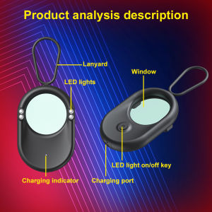 T02 Hidden Camera Detectors Prevent Monitoring Signal Camera Finder Portable Mini Lens Cameras Hotel Anti Candid Artifact Sensor Scanne
