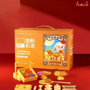 [SG Seller]Kitchen Play House Tool Set Plasticine Food Grade Pas Color Mud Childrens Mold Toys