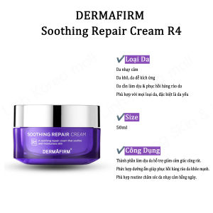 Kem Dưỡng Phục Hồi Làm Dịu Da Dermafirm Soothing Repair Cream R4 50ml