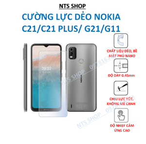 Cường lực deỏ bảo vệ màn hình Nokia C21/21 plus/G21/G11