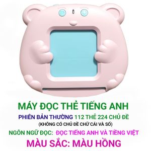 Máy Đọc Thẻ Tiếng Anh Tiếng Việt Cho Bé HOTTRENDING STORE Shop Máy Đọc Thẻ Flashcard Song Ngữ Anh Việt 224 và 510 Từ Vựng Trùm Sỉ Gia Thành