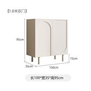 UrbanSpace SG- Shoe Cabinet Wall Mounted Entryway Shoe Rack Storage Cabinet Modern Home Organizer