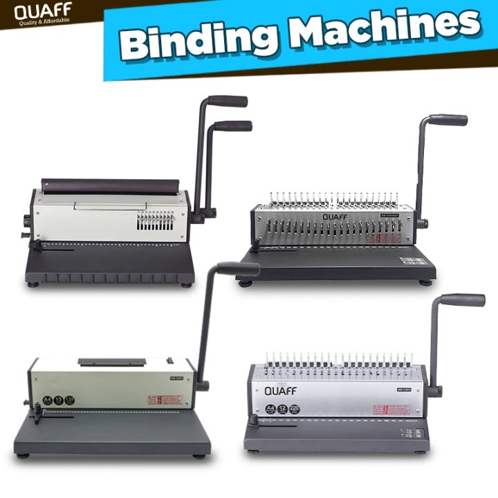 Quaff Binding Machine A4 Ring Sd1201 / Sd1501A21 / Wire Td1500B10