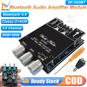 ZK-MT21 2.1 Channel Bluetooth 5.0 Subwoofer Amplifier Board 50WX2+100W Power Audio Stereo Board Bass