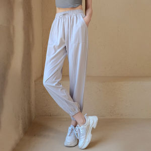 Béo mm Quần Thể Thao Cỡ To Nhanh Khô Quần Dài 9 Phân Thoải Mái Ống Đứng Tập Thể Dục Yoga Chạy Bộ Leo Núi Ngoài Trời Cho Nữ