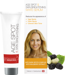 Age Spot Skin Brightening Serum Swissforce - 2 travelling pack x 2.5g Sample size