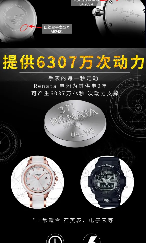 Tissot 1853 watch battery is originally suitable for T109210A classic T CLASSIC charm when men s and women s quartz electronic watches are replaced with battery replacement tools. Lazada PH
