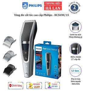 Tông đơ cắt tóc cao cấp Philips HC5690/15 - HÀNG CHÍNH HÃNG BẢO HÀNH 2 NĂM