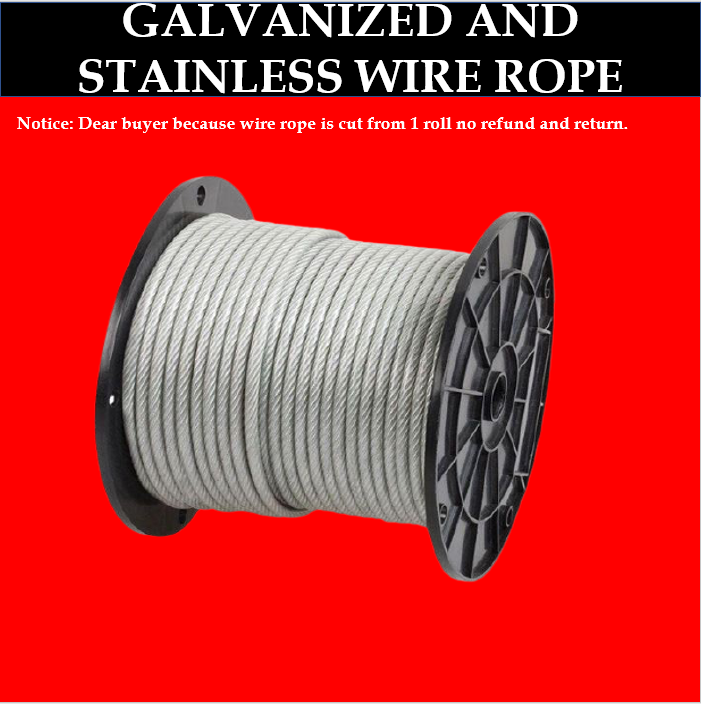 Toyu 2-10 Meters Dia 6-12mm 304 Stainless and Galvanized Steel Wire ...