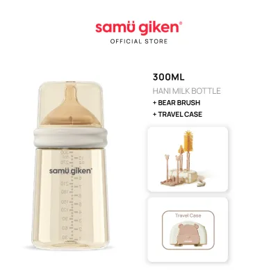 Samu Giken Hani PPSU Milk Bottle | Botol Susu PPSU Hani