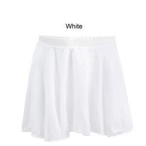 Ballet Waist band Leotard Chiffon Skirt Ballet Chiffon Wrap Skirt Girls Ballet Chiffon Wrap Skirts Dance Skirt for Toddlers Kids adut