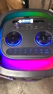 BTS-1990 Subwoofer karaoke Bluetooth speaker Outdoor high-power speaker with wireless microphone
