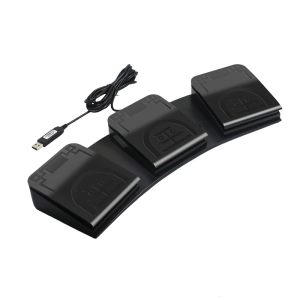 USB หลักสามปุ่มที่เหยียบตัวเลือกโฟโตอิเล็กทริก/กลไกสำหรับการควบคุมคอมพิวเตอร์และระบบอัตโนมัติ