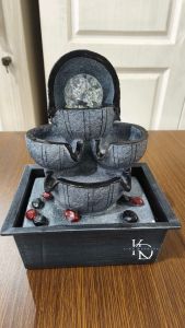 SAKA Air Mancur Hoki Minimalis Dalam Ruangan Mini Fountain Indoor Ornamen Air Mancur Fengshui Rezeki