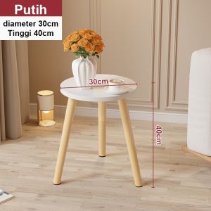 Meja Bulat Minimalis Meja Samping Meja Kopi Meja Bundar Meja Pojok Bunga