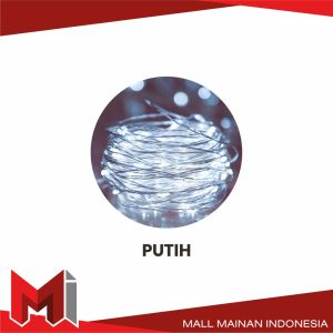 MallMainan-C943 Lampu Kawat Mini Led Ukuran 5 Meter Lampu Serbaguna Tumblr Light Led / Lampu Hias Bucket Balon Gift / Lampu Kawat Led 5M Dekorasi Indoor Outdoor Import