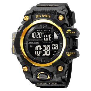 SKMEI 2245 Jam Tangan Pria Digital Dual Time Sport Watch Tahan air 5 Bar