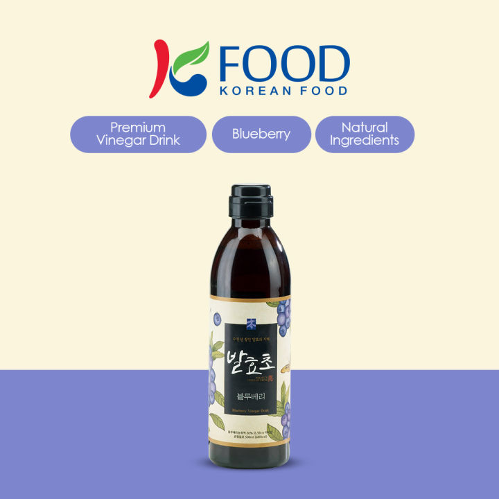 [Balhyochon] Blueberry Vinegar Drink 500ml / Korean premium vinegar