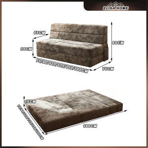 Living room sofa bed double folding sofa bed anti pet scratch sponge sofa with pillow included