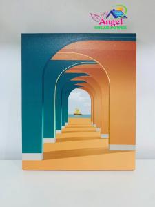 25x30cm Abstract White Canvas Painting Posters and Prints Nordic Luxury Geometric Wall Art Bedroom Living Room Decor J-030