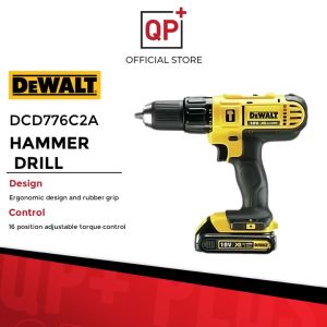 DEWALT CORDLESS HAMMER DRILL DCD716D2K-B1 12V 10MM WITH 2PCS BATTERIES & 1PC CHARGER l GERUDI l 电钻