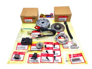 ชุดแปลงสตาร์ทมือ ชุดสตาร์ทมือ พร้อมแม่เหล็ก ครบทุกชิ้น Honda ชุดสตาร์ทเวฟ110i wave110i super-cup ดรีม110i ปี2012-2020 ทุกรุ่น K03 -V.2