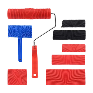 Multiple Surfaces Textured Applicators Natural Grains Effect Roller Nonslip Grip Home Improvement Essential