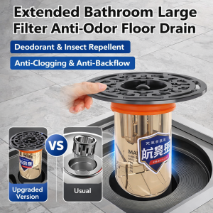 Antismell Floor Drain Core Bathroom Antireturn Odor Filter Long Floor Drain Universal Floor Drain Core Anti-smell Odor Deodorizer Sewer Strainer Plug Floor Drain Core