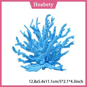 Heabety Coralline nhân tạo Bể cá trang trí hồ cá nhân tạo PVC Cây san hô đồ trang trí cảnh quan hồ cá