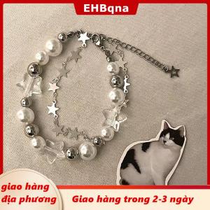[COD] EHBqna 3PF Ship within 24 hours Harajuku Sao Vòng Đeo Tay Cô Gái Ngôi Sao Năm Cánh Ngọc Trai Đính Cườm Bangle Cho Phụ Nữ Cổ Điển Thẩm Mỹ Quyến Rũ Vòng Đeo Tay Phụ Kiện Trang Sức Quà Tặng