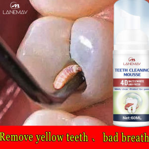 Tooth mousse tooth whitening yellowing and halitosis removing whitening eliminate bad Tooth powder toothpaste Serum teeth cleaning tool Hygiene teeth whitening strips