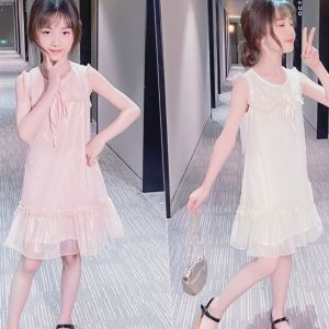 DRESS GAUN PESTA MEWAH ANAK PEREMPUAN KOREA IMPORT BAYI 1 2 3 4 5 6 7 8 TAHUN KEKINIAN