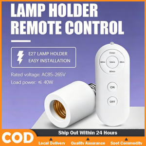 Smart bulb socket E27 wireless remote control switch LED lamp holder on/off room chandelier timer sw Durable