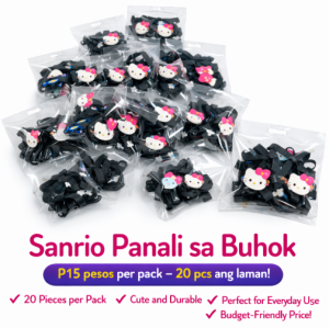 Ponytail Sanrio Panali sa buhok Piso isa pangbenta sa sari sari store 20pieces per pack